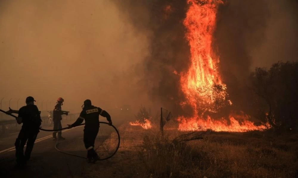 Κανών Ικετήριος εις την Υπεραγίαν Θεοτόκον επί πυρκαϊά δασών